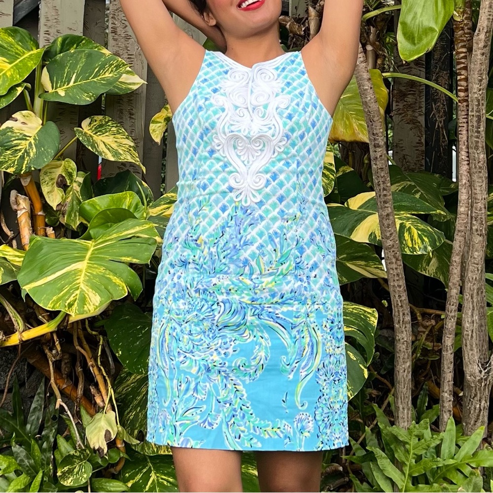 Bright Blue Lilly Pulitzer Dress